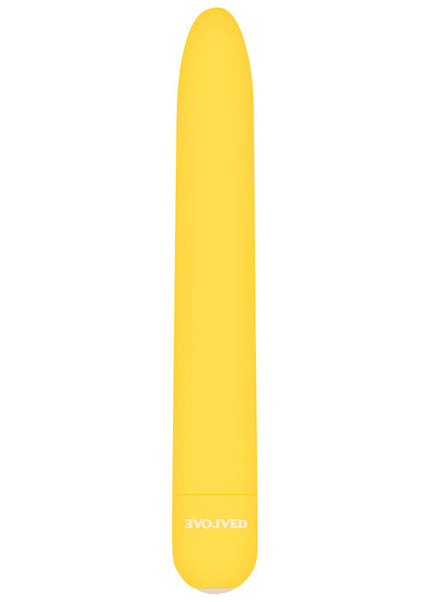 Evolved Sunny Sensations - Yellow 18.6 cm USB Rechargeable Vibrator