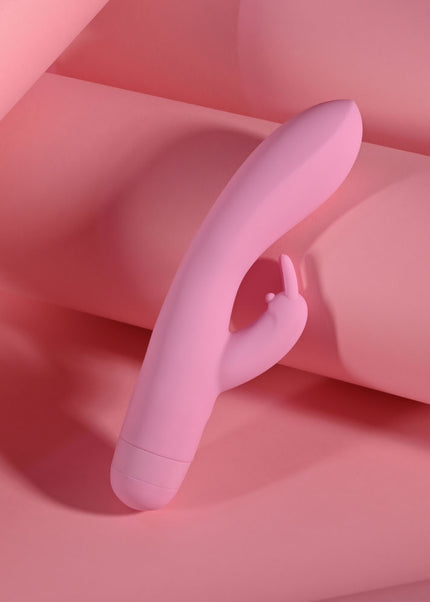 Evolved CUSHY BUNNY - Pink 19.1 cm USB Rechargeable Rabbit Vibrator