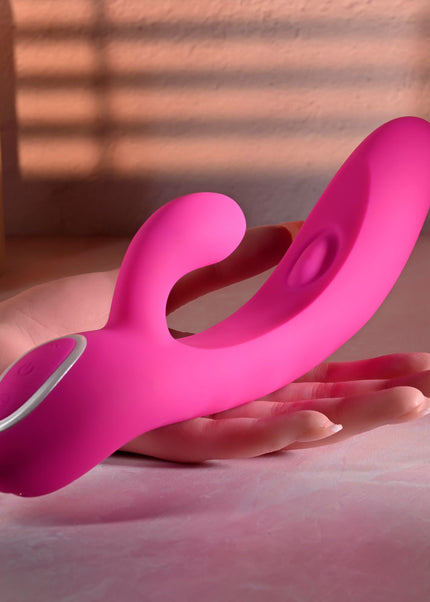 Evolved G-TAPPER - Pink USB Rechargeable Rabbit Vibrator
