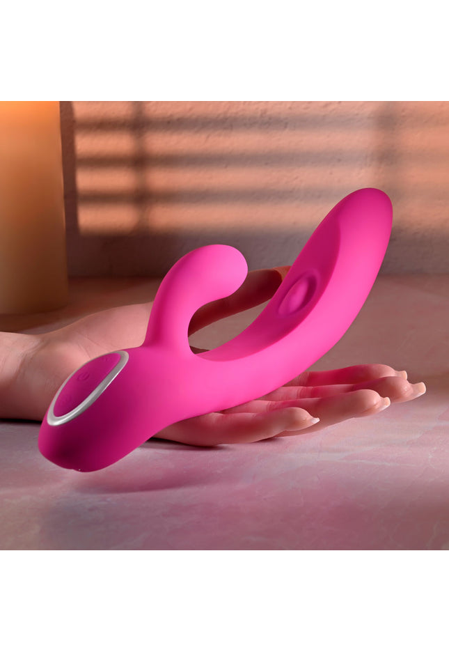 Evolved G-TAPPER - Pink USB Rechargeable Rabbit Vibrator