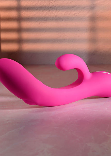 Evolved G-TAPPER - Pink USB Rechargeable Rabbit Vibrator