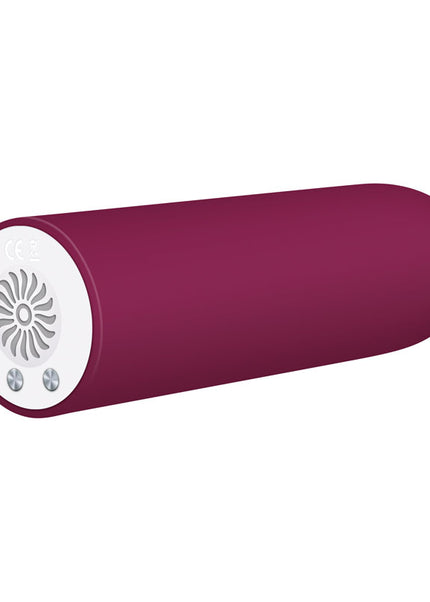 Evolved Mighty Thick - Burgundy Red 9 cm USB Rechargeable Bullet