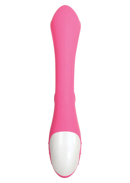 Evolved Bunny Kisses - Pink 20 cm USB Rechargeable Rabbit Vibrator