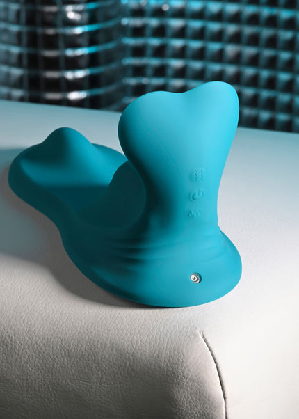 Evolved BUMP & GRIND - Blue USB Rechargeable Vibrating Grinder Pad