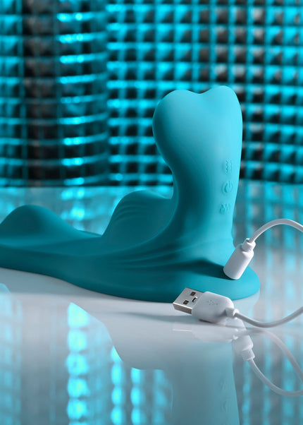 Evolved BUMP & GRIND - Blue USB Rechargeable Vibrating Grinder Pad