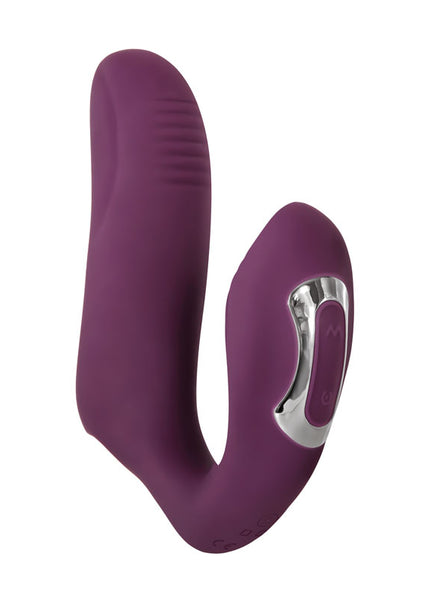 Evolved Helping Hand - Purple USB Rechargeable Dual Finger Stimulator