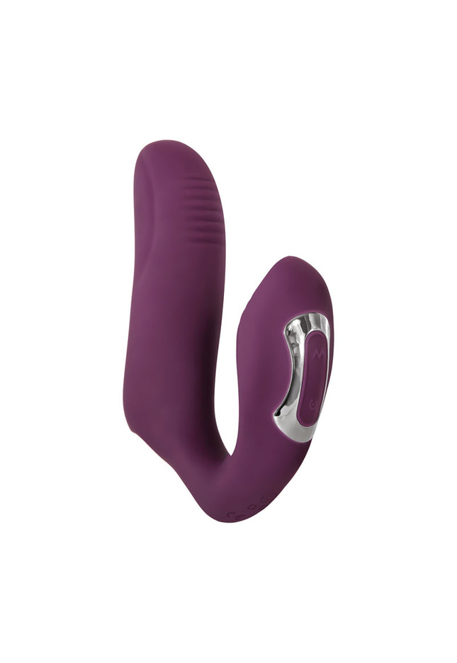 Evolved Helping Hand - Purple USB Rechargeable Dual Finger Stimulator