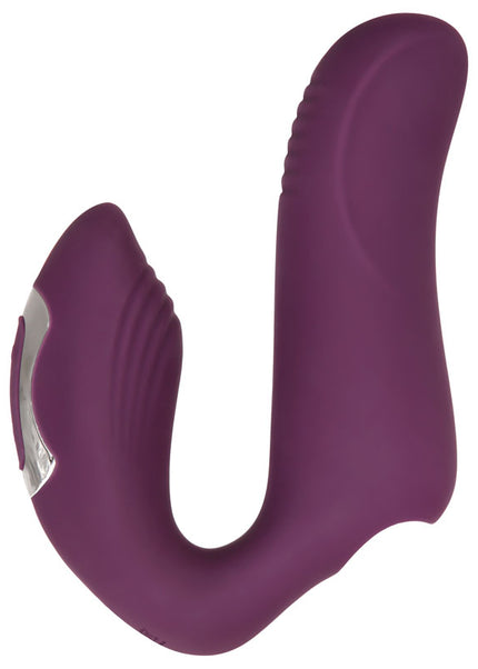 Evolved Helping Hand - Purple USB Rechargeable Dual Finger Stimulator