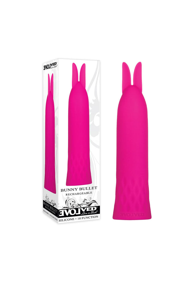Evolved Bullet Buddy - Pink 10.5 cm USB Rechargeable Bullet
