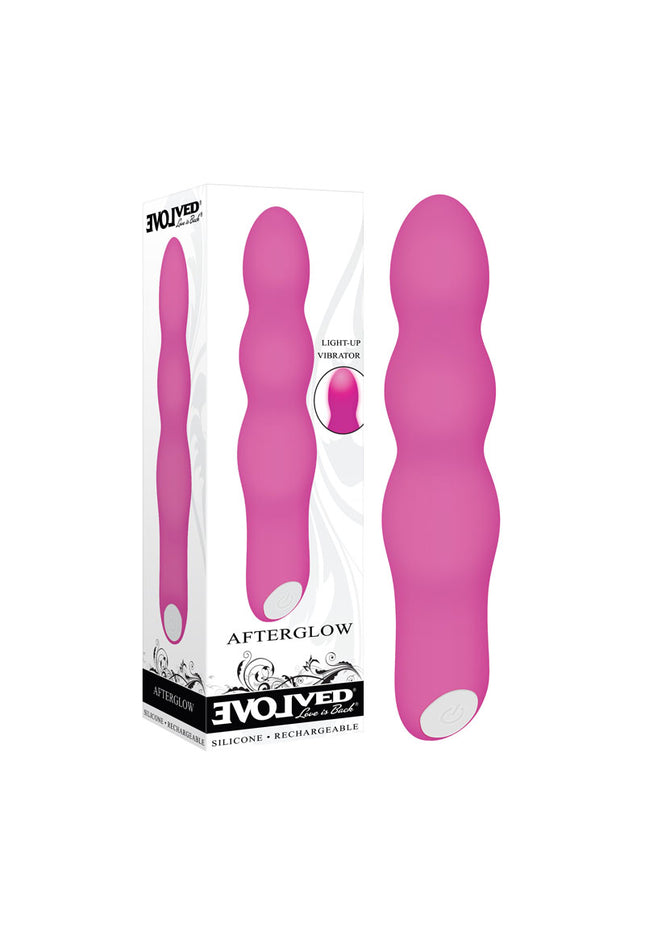 Evolved Afterglow - Pink 16.5 cm USB Rechargeable Vibrator