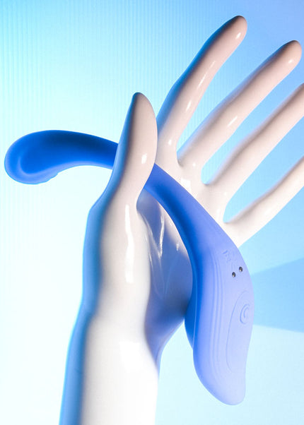 Evolved ANYWHERE VIBE - Purple USB Rechargeable Flexible Vibe with Remote