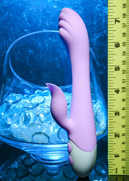 Evolved PLEASING PETAL - Lilac 19.7 cm USB Rechargeable Rabbit Vibrator