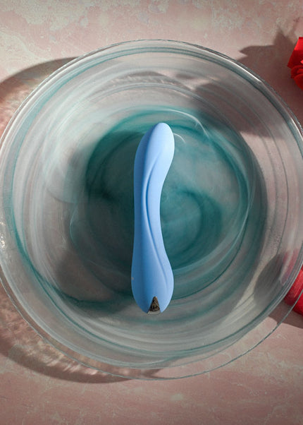 Evolved BLUE CRUSH - Blue 12 cm USB Rechargeable Mini Vibrator