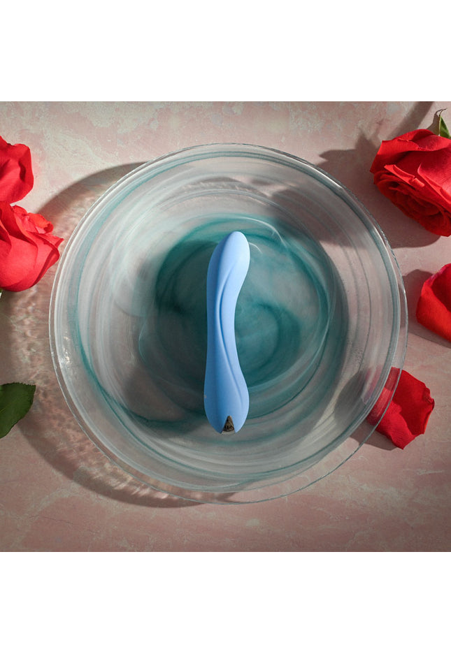 Evolved BLUE CRUSH - Blue 12 cm USB Rechargeable Mini Vibrator
