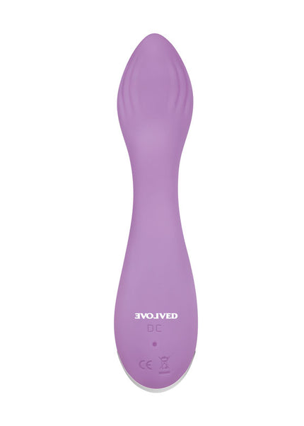 Evolved LILAC G - Lilac 11.5 cm USB Rechargeable Mini Vibrator
