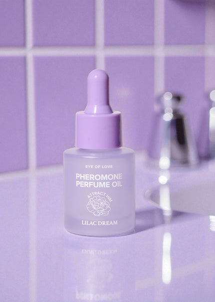 Eye Of Love Love In Bloom Lilac Dream Pheromone Perfume Oil - 20ml - Vanilla Scented Pheromone Perfume Oil for Women to attract Men - 20 ml Dropper