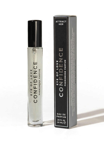 Eye Of Love Confidence Pheromone Cologne - 10 ml - Citrus Musk Scented Pheromone Cologne for Men to attract Women - 10 ml Spray