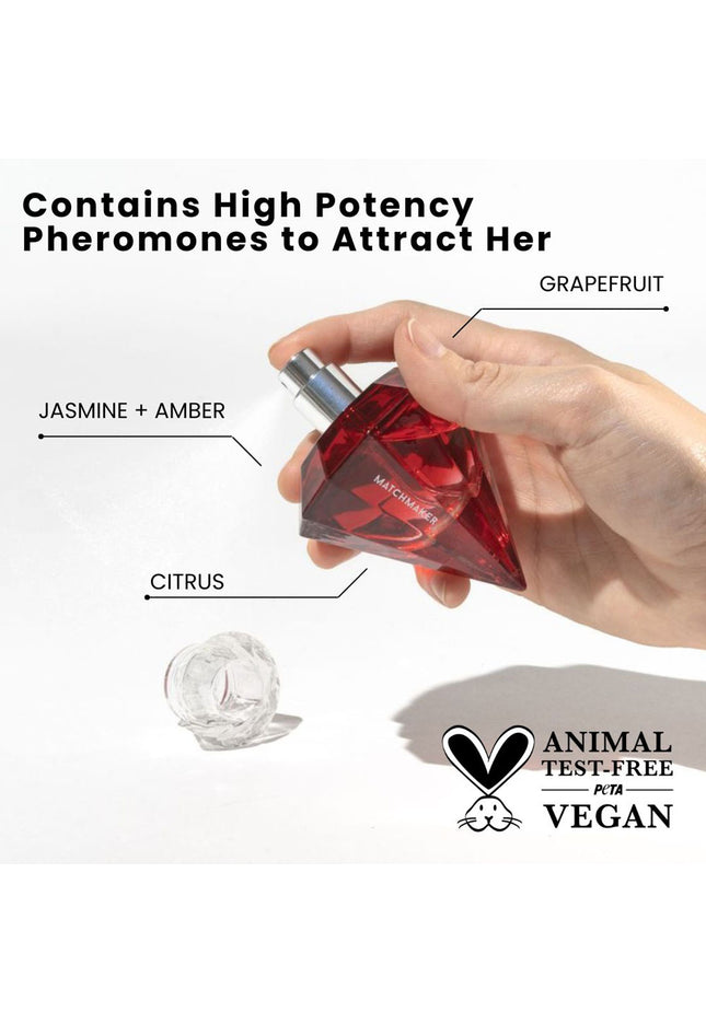 Eye of Love Matchmaker Red Diamond LGTBQ - 30 ml - Pheromone Parfum for Women to attract Women - 30 ml Spray