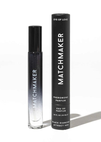 Eye of Love Matchmaker Black Diamond - 10 ml - Pheromone Cologne for Men to attract Women - 10 ml Spray