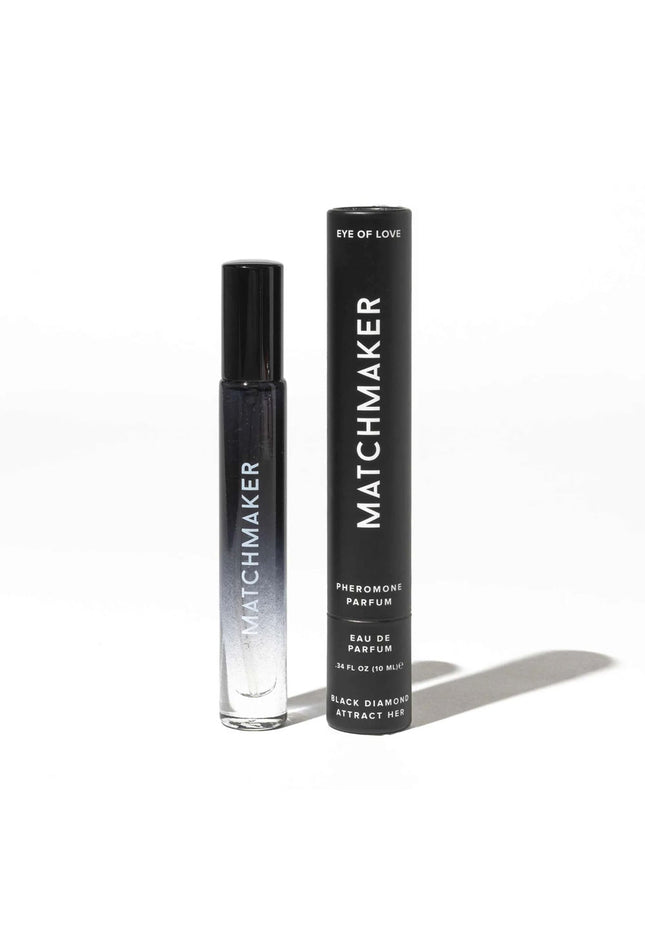 Eye of Love Matchmaker Black Diamond - 10 ml - Pheromone Cologne for Men to attract Women - 10 ml Spray
