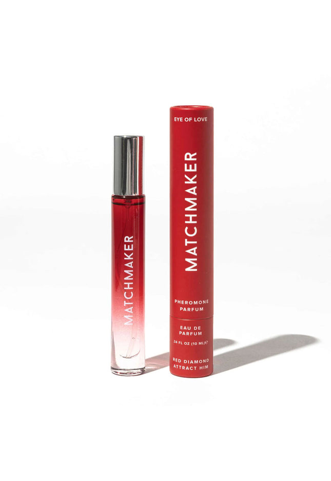 Eye of Love Matchmaker Red Diamond - 10 ml - Pheromone Parfum for Women to attract Men - 10 ml Spray