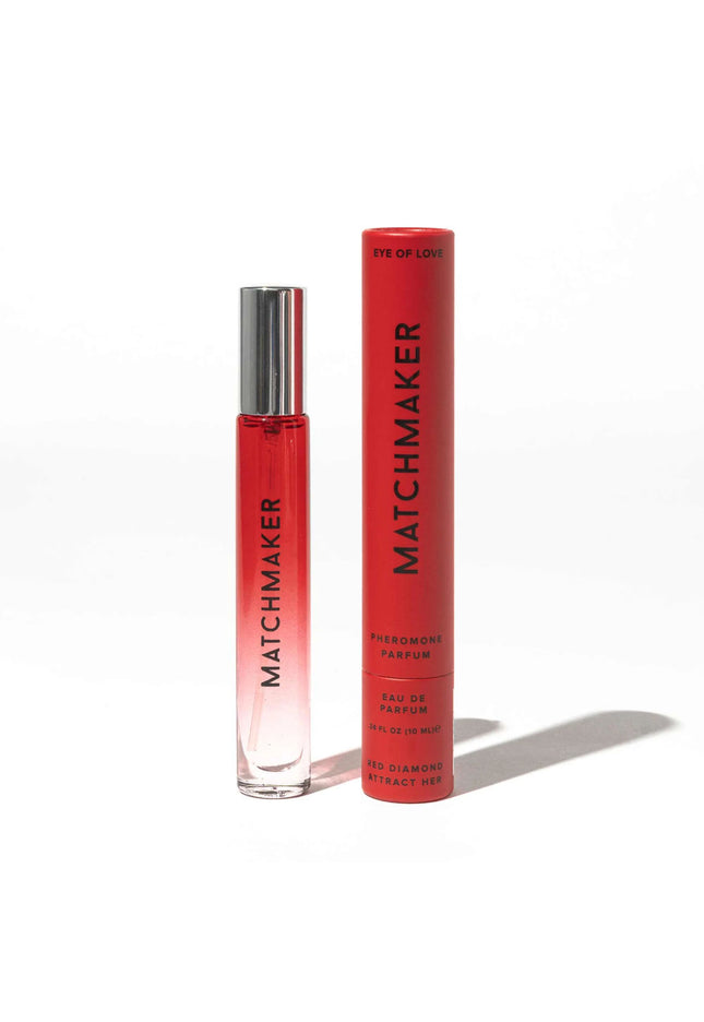 Eye of Love Matchmaker Red Diamond LGTBQ - 10 ml - Pheromone Parfum for Women to attract Women - 10 ml Spray