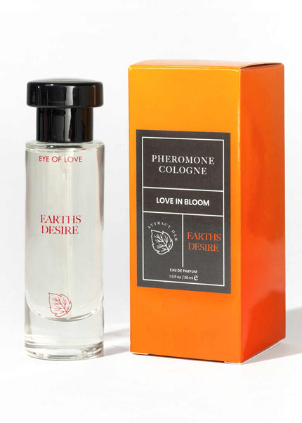 Eye Of Love Love In Bloom Earths Desire Pheromone Cologne - 30ml - Cypress & Bergamot Scented Pheromone Cologne for Men to attract Women - 30 ml Spray