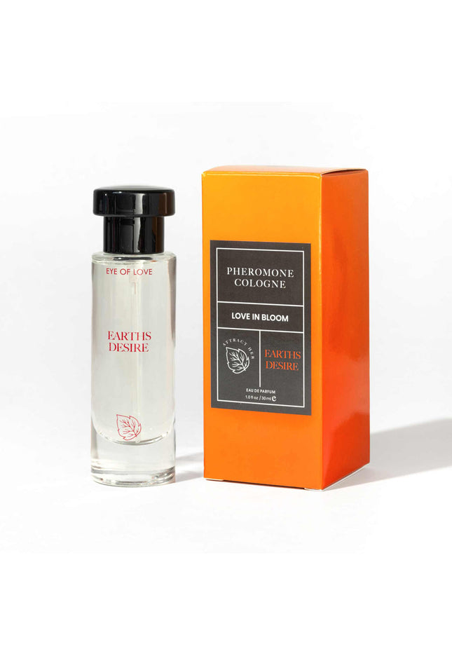 Eye Of Love Love In Bloom Earths Desire Pheromone Cologne - 30ml - Cypress & Bergamot Scented Pheromone Cologne for Men to attract Women - 30 ml Spray