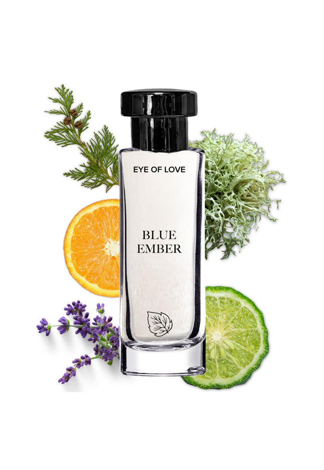 Eye Of Love Love In Bloom Blue Ember Pheromone Cologne - 30ml - Citrus & Cedar Scented Pheromone Cologne for Men to attract Women - 30 ml Spray