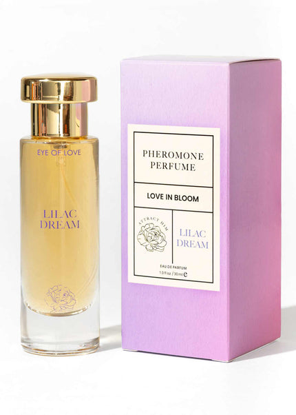 Eye Of Love Love In Bloom Lilac Dream Pheromone Perfume - 30ml - Vanilla Scented Pheromone Parfum for Women to attract Men - 30 ml Spray