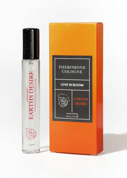 Eye Of Love Love In Bloom Earths Desire Pheromone Cologne - 10ml - Cypress & Bergamot Scented Pheromone Cologne for Men to attract Women - 10 ml Spray