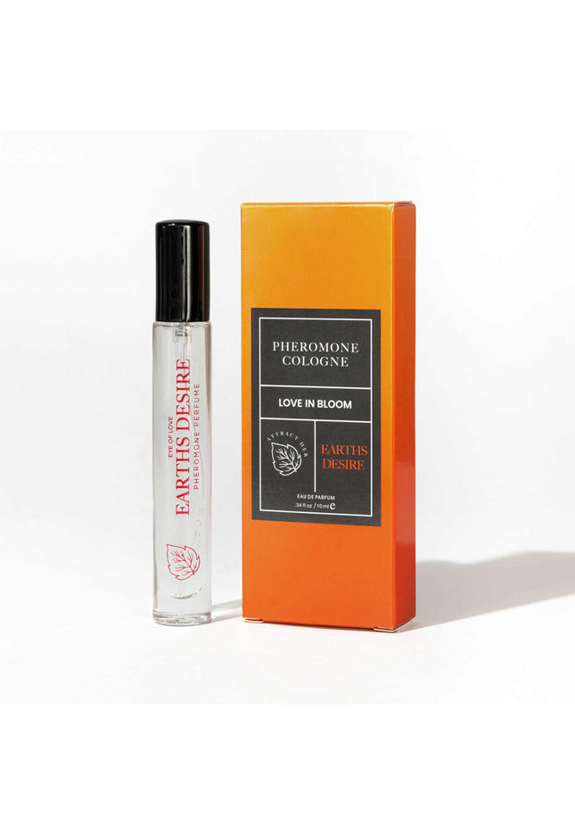 Eye Of Love Love In Bloom Earths Desire Pheromone Cologne - 10ml - Cypress & Bergamot Scented Pheromone Cologne for Men to attract Women - 10 ml Spray