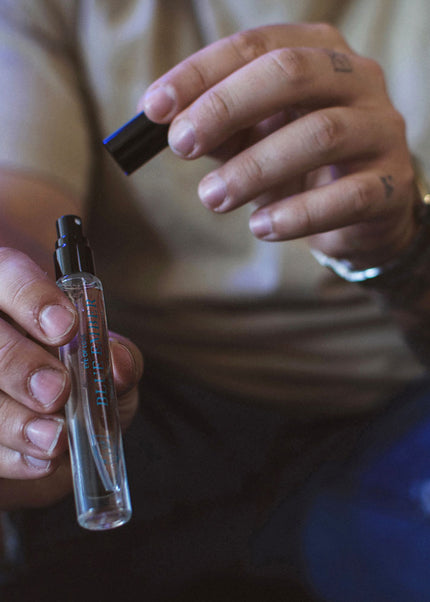 Eye Of Love Love In Bloom Blue Ember Pheromone Cologne - 10ml - Citrus & Cedar Scented Pheromone Cologne for Men to attract Women - 10 ml Spray