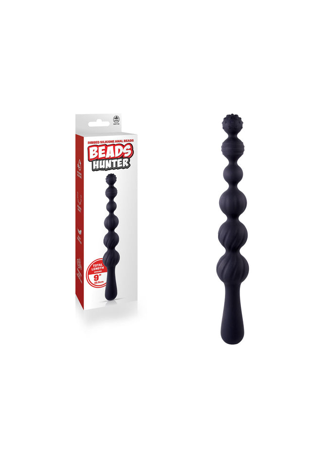 Beads Hunter - Black - Black 22.9 cm Anal Beads
