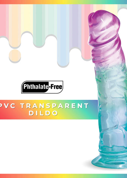 Jellido 18cm Dildo - Clear Coloured 18 cm Dildo