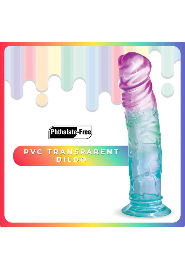 Jellido 18cm Dildo - Clear Coloured 18 cm Dildo