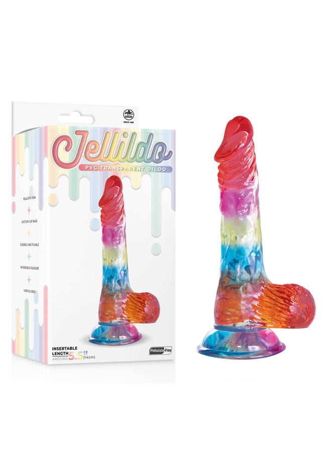 Jellido 14cm Dildo - Clear Coloured 14 cm Dildo