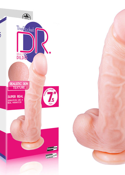 The Rocket Dr. - Flesh 19 cm Dildo - Flesh 19 cm Dong