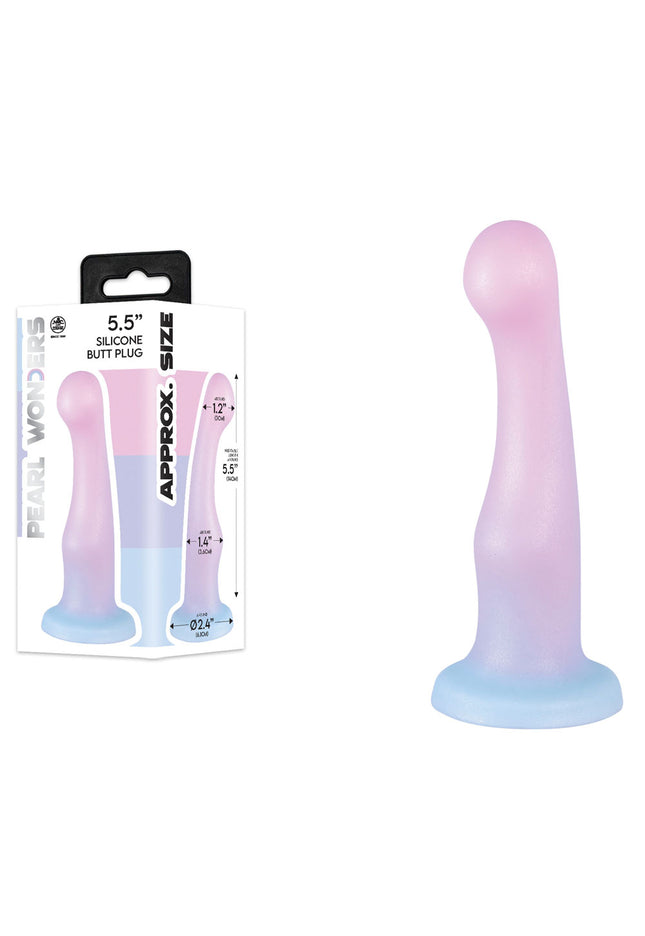 Pearl Wonders - Silicone Butt Plug - Coloured 14 cm Anal Plug