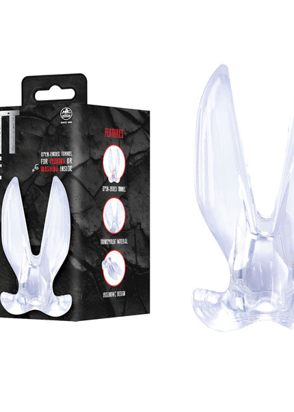 Butt Craze - Clear 16 cm Gaping Butt Plug