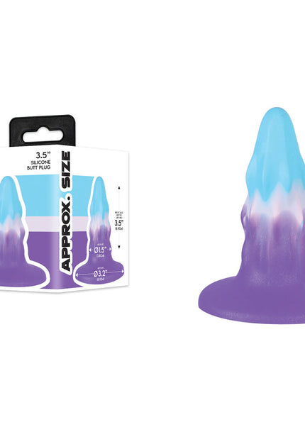 Pastel Wonders - 8.9 cm Silicone Butt Plug - Coloured 8.9 cm Butt Plug
