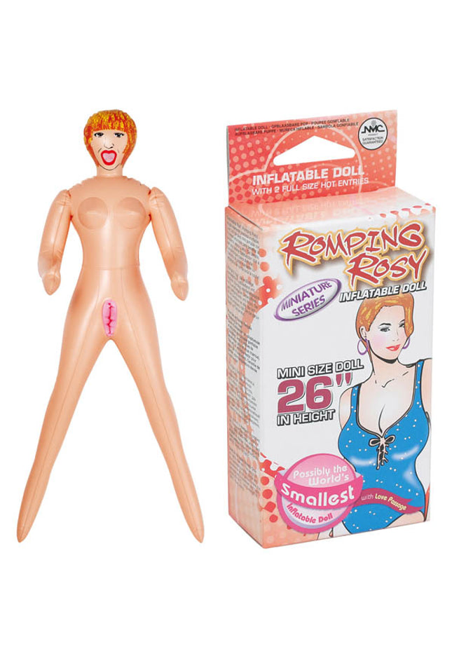 Romping Rosy - Mini Inflatable Love Doll