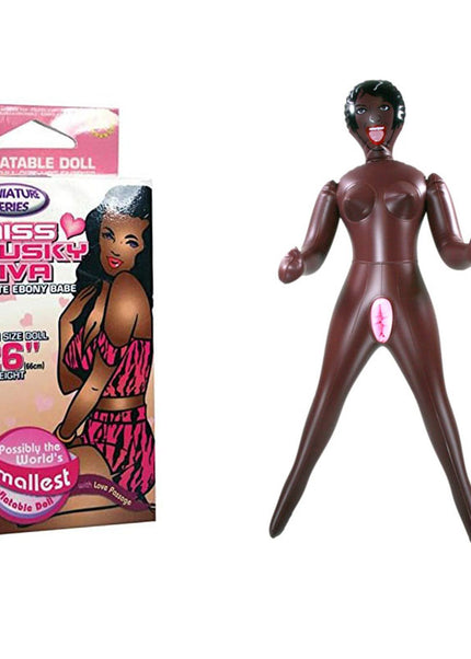 Miss Dusky Diva - Mini Inflatable Love Doll