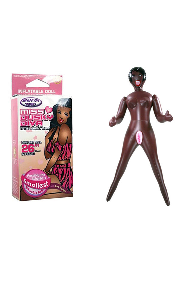 Miss Dusky Diva - Mini Inflatable Love Doll