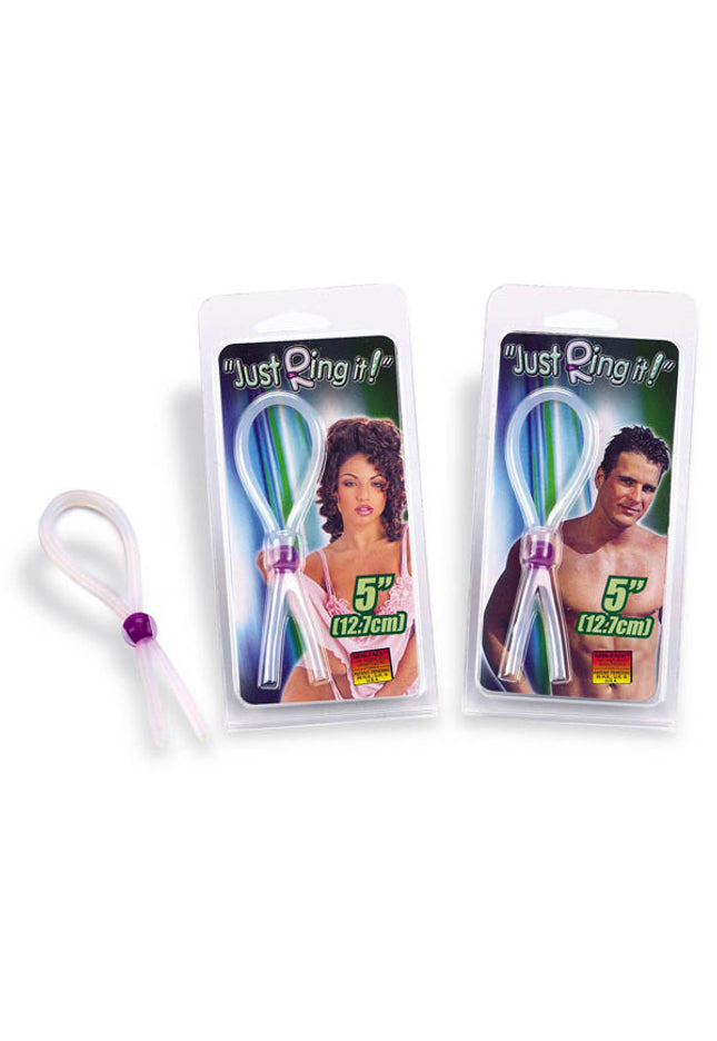 Just Ring It - Clear Cock Lasso Ring