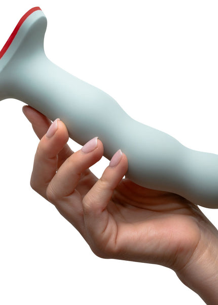 Fun Factory BOUNCER sage green - Sage Green 18.5 cm Dildo