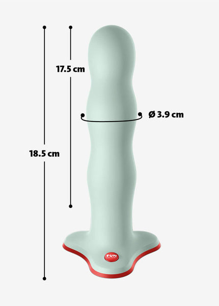 Fun Factory BOUNCER sage green - Sage Green 18.5 cm Dildo