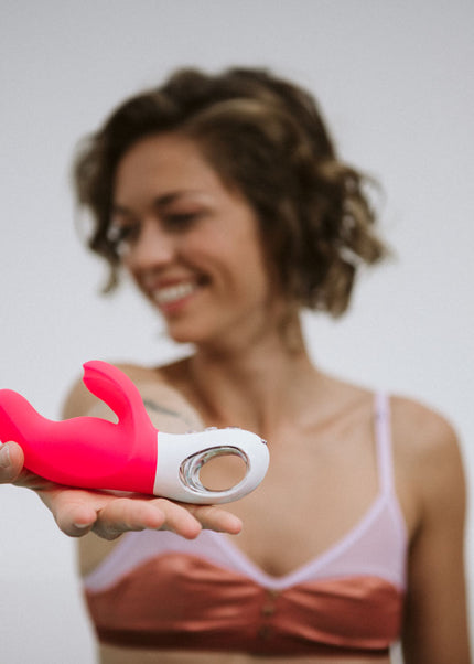 Fun Factory MISS BI pink - Pink 17 cm USB Rechargeable Rabbit Vibrator