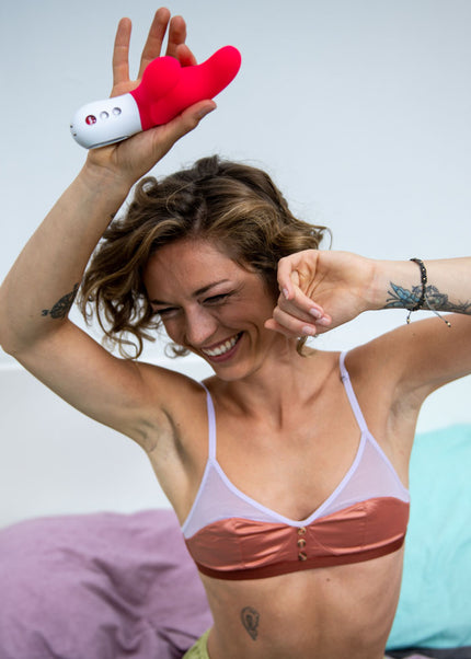 Fun Factory MISS BI pink - Pink 17 cm USB Rechargeable Rabbit Vibrator