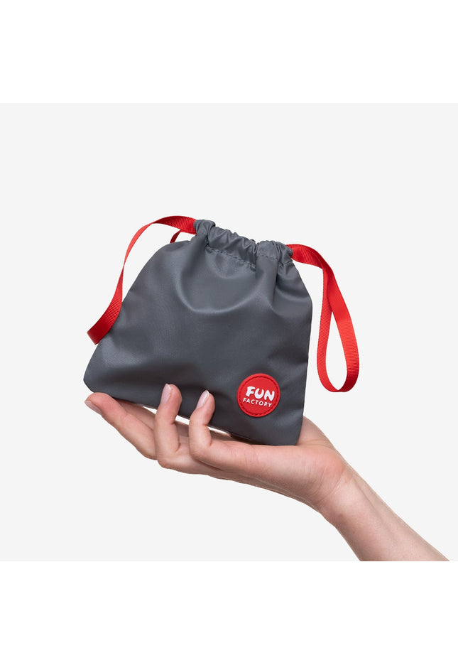 Fun Factory TOYBAG S grey - Grey Discreet Storage Bag - Small